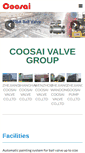 Mobile Screenshot of coosaivalve.com